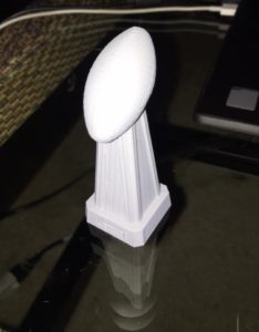 Fantasy Football Trophy 3D Print