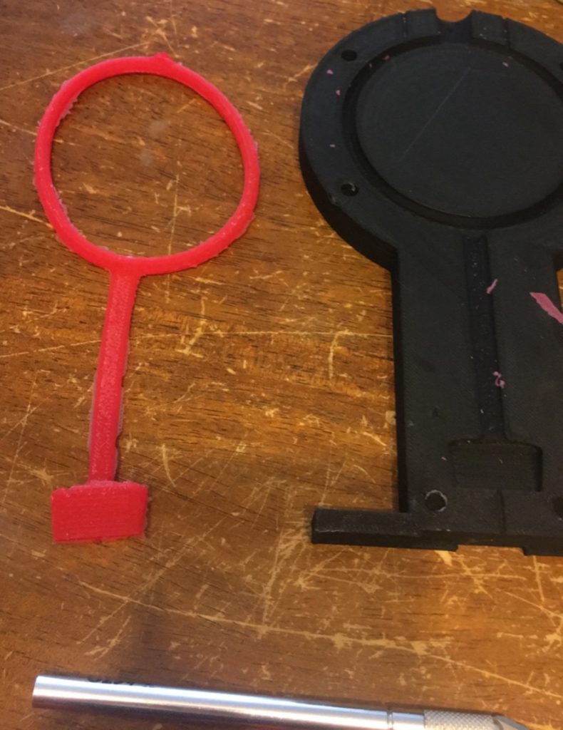 3D Printed Mold and Silicone Rubber Part