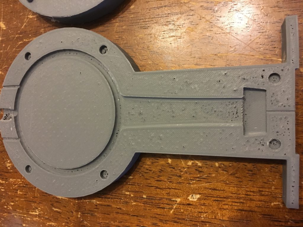 3D Printed Mold with Holes