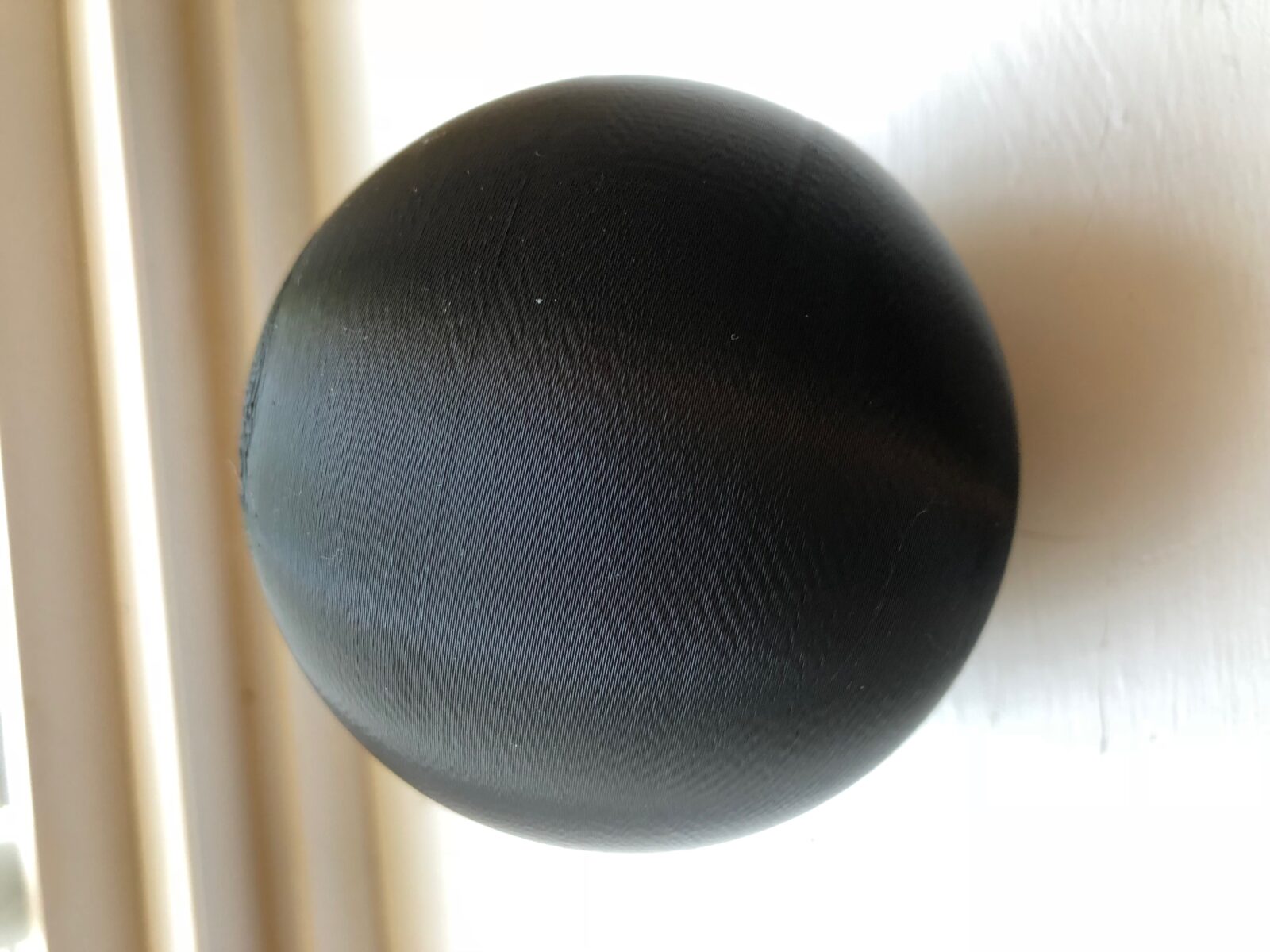 How to 3D print a hollow ball